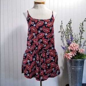 Aerie paisley romper